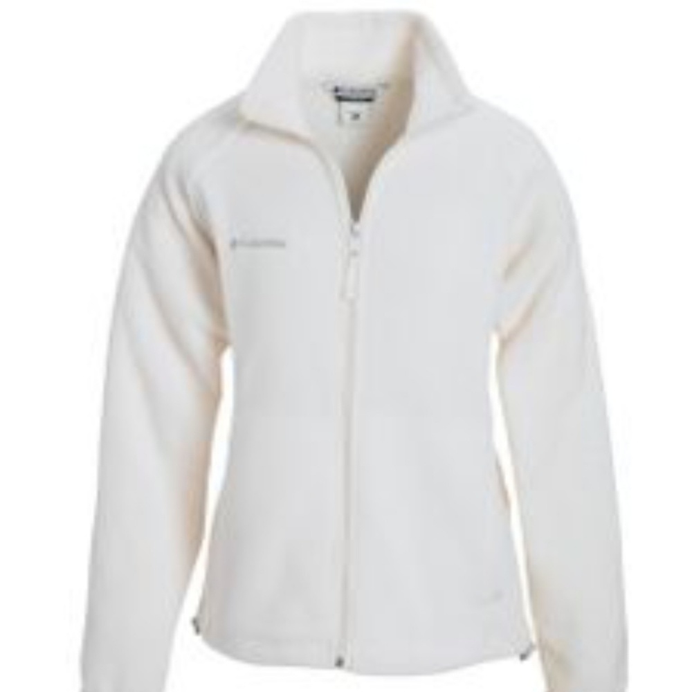 Columbia • White Fleece Jacket